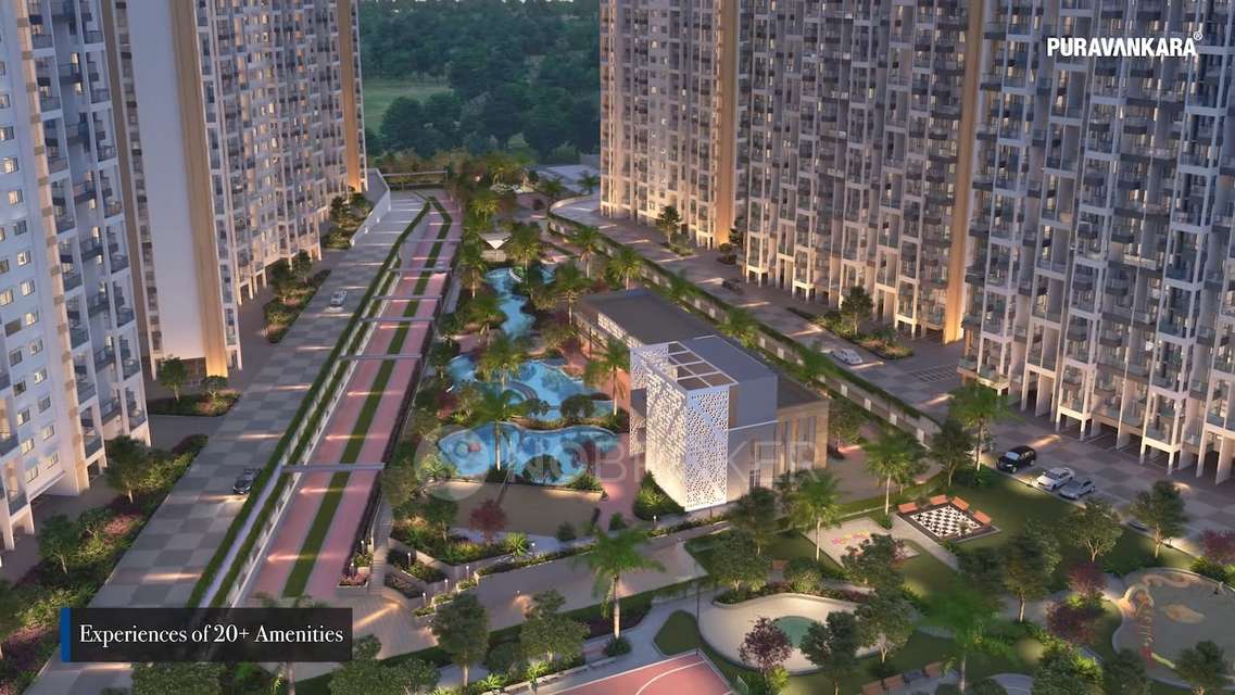 3 BHK Flat In Purva Silversands Emerald Bay For Sale  In Mundhwa