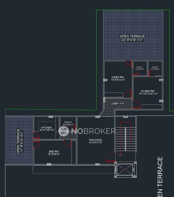 3 BHK Flat In Aris Height For Sale  In Malakpet