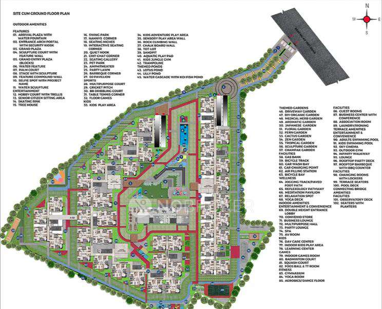 4 BHK Flat In Casagrand Evon For Sale  In Kompally