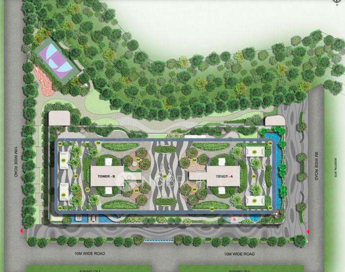 3 BHK Flat In Trevoc Royal Residences For Sale  In Sector 56