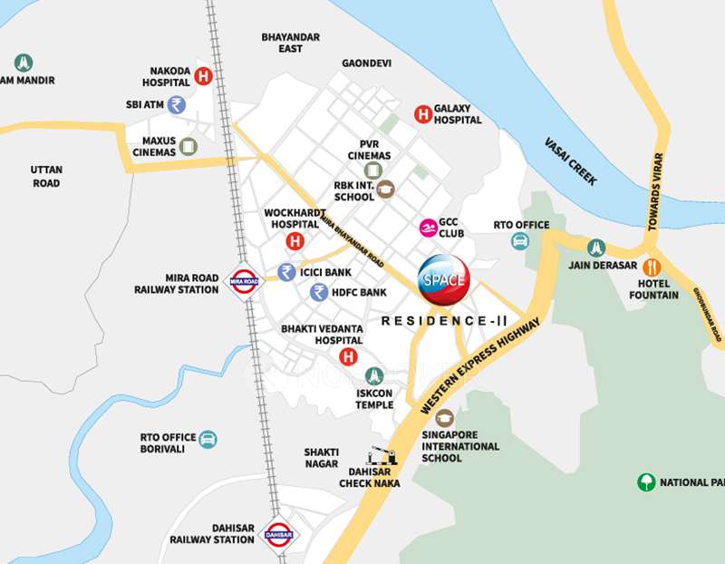 1 BHK Flat In Space Residence Ii For Sale  In Mira Road