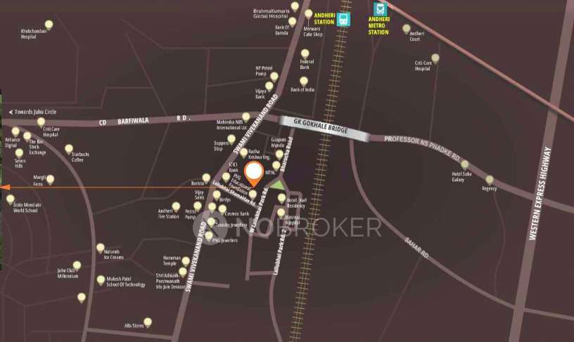 3 BHK Flat In Imprint Vivan Homes For Sale  In Andheri West