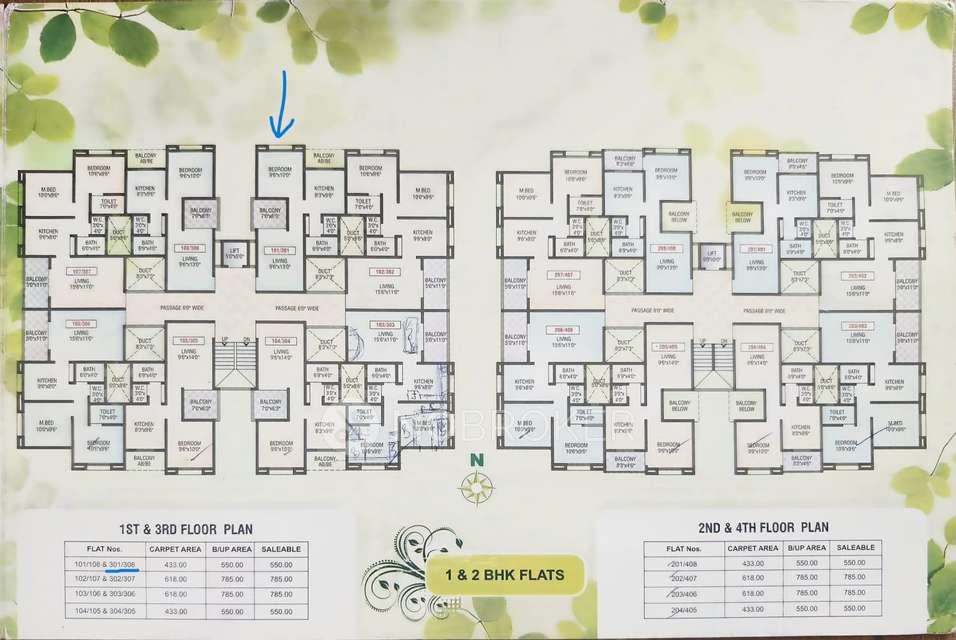1 BHK Flat For Sale  In Raikar Shree Laxmi Vihar