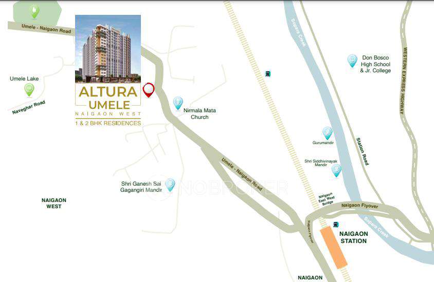 1 BHK Flat In Ruby Altura Umele For Sale  In Naigaon West