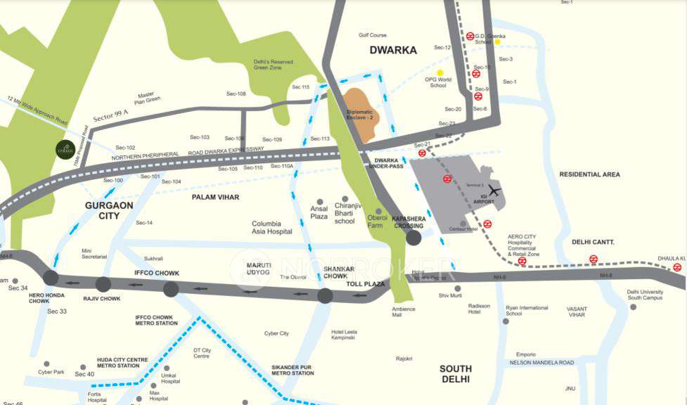 2 BHK Flat In Pareena Coban Residences For Sale  In Sector 99a