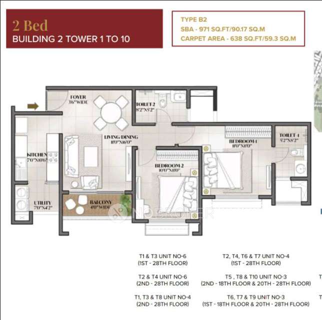 2 BHK Flat In Eden Park At The Prestige City  For Sale  In Sarjapur