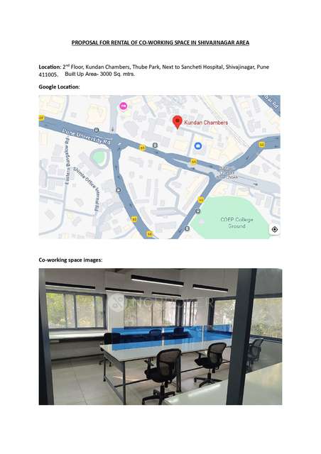 Co-Working  space in Shivajinagar, Pune for Rent 