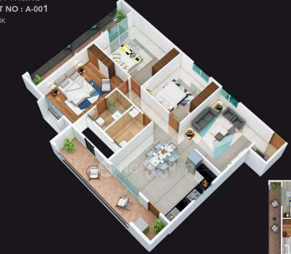 3 BHK Flat In Infinity Greenwoods For Sale  In Varthur