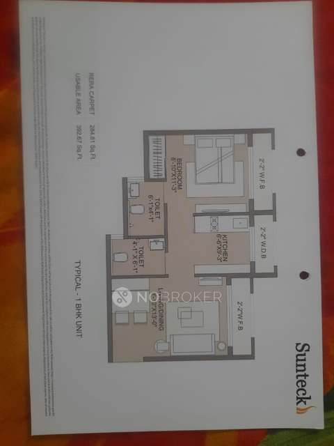 3 BHK Flat In Sunteck West World For Sale  In Naigaon East