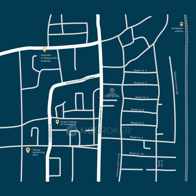 3 BHK Flat In Sanghvi Crystal For Sale  In Khar