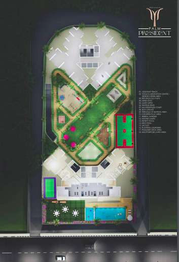 2 BHK Flat In Neelkanth Palm President For Sale  In Ghansoli