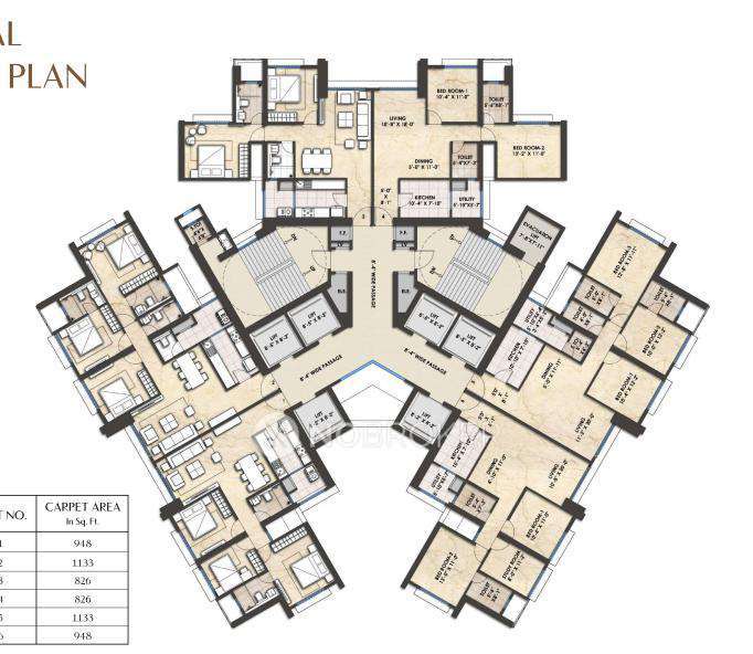 4+ BHK Flat In Bhoomi Simana For Sale  In Byculla