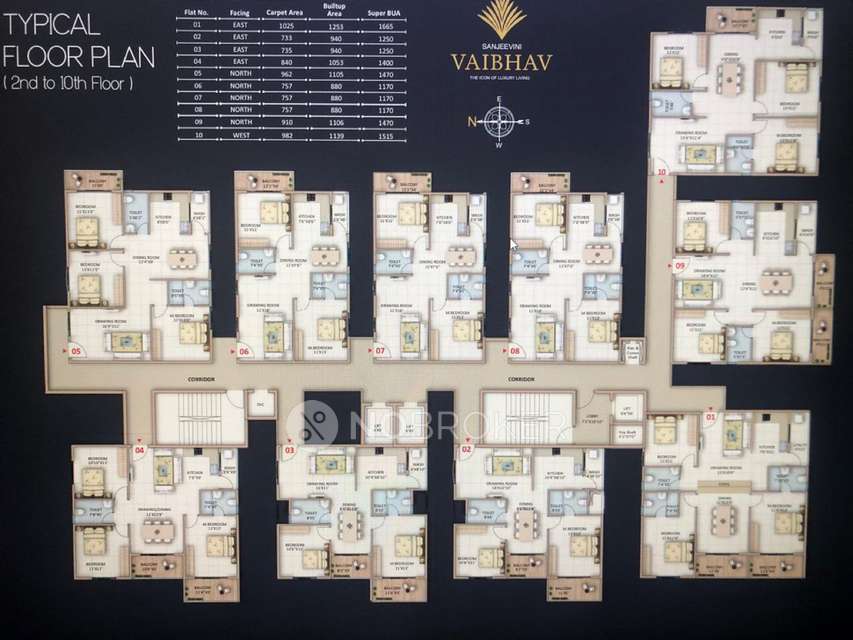 3 BHK Flat In Sanjeevini Vaibhav For Sale  In Whitefield