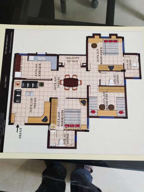 3 BHK Flat In Landmark Dreamz Apartments For Sale  In Varadharaja Nagar