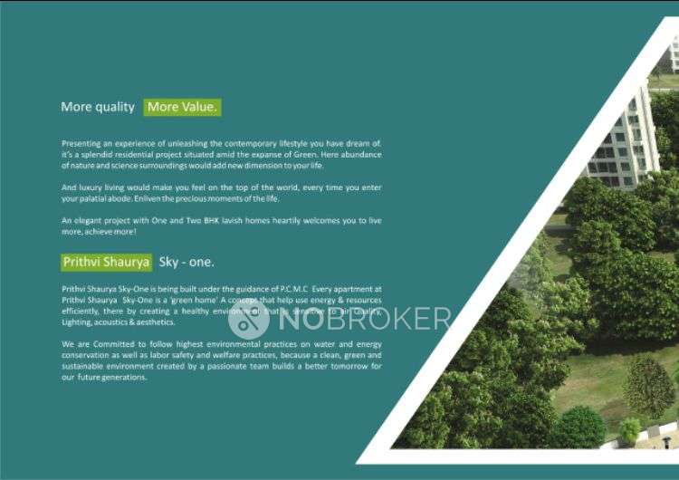 2 BHK Flat In Prithvi Shaurya Sky One for Rent  In Pimpri Chinchwad