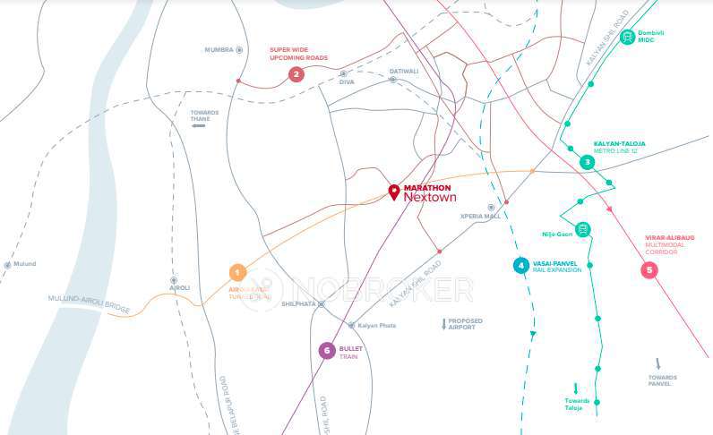 1 BHK Flat In Marathon Nextown For Sale  In Dombivli East