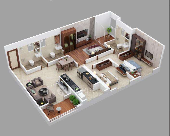 3 BHK Flat In Choice Goodwill Elements For Sale  In Lohegaon