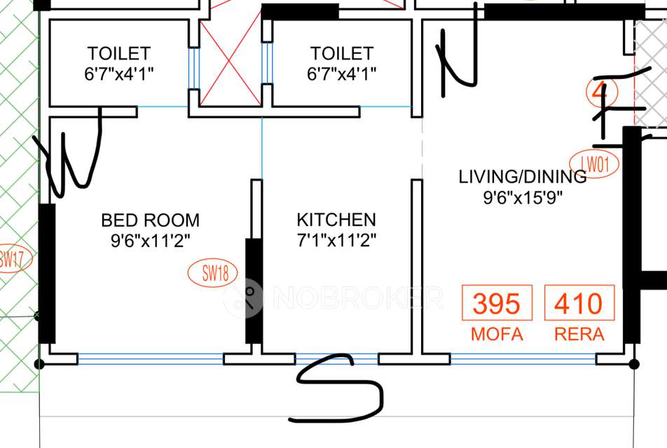 1 BHK Flat In Dgs Sheetal Shree Ram Kunj For Sale  In Malad East