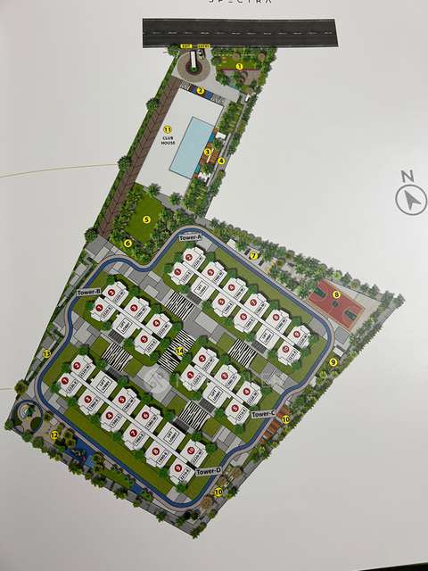 3 BHK Flat In Asbl Spectra For Sale  In Financial District