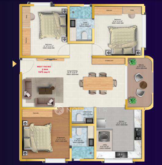 3 BHK Flat In Tru Aquapolis For Sale  In Varthur