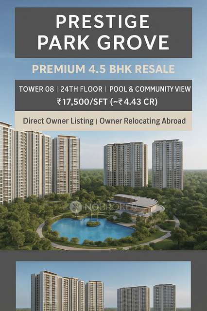 4+ BHK Flat In Prestige Park Grove, Seegahalli For Sale  In Seegahalli