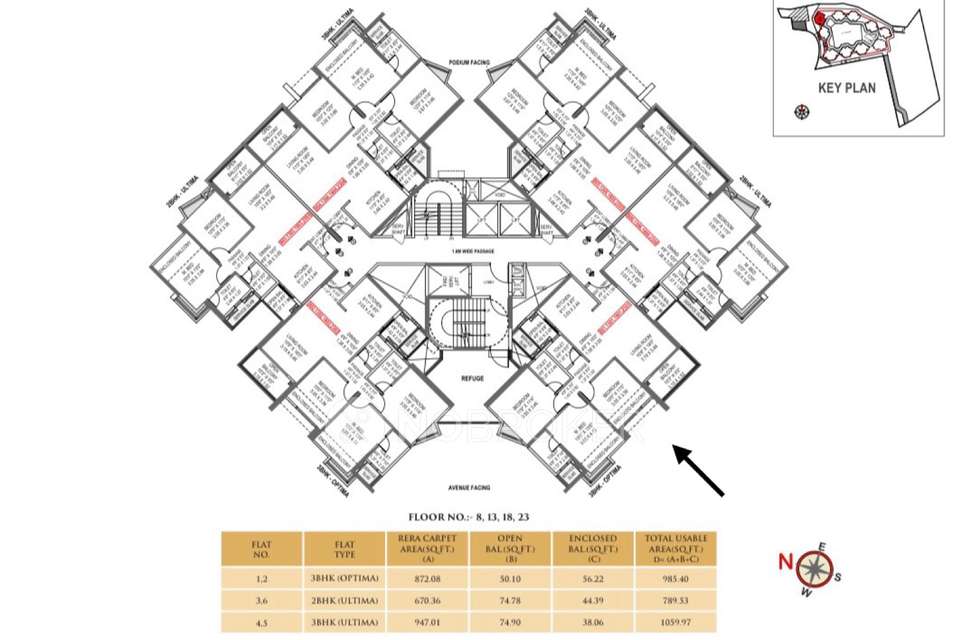 3 BHK Flat In Pride Purple Park Titan  For Sale  In Park Titan