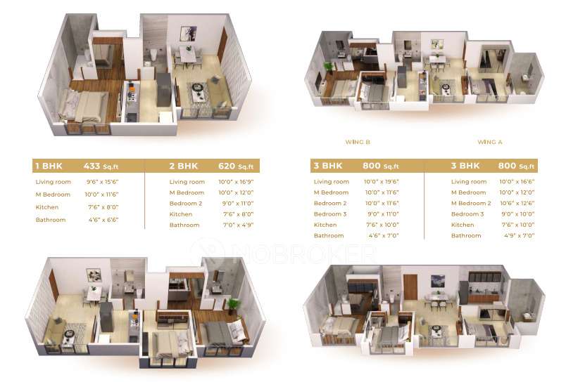 3 BHK Flat In Sk Imperial Garden For Sale  In Mira Road