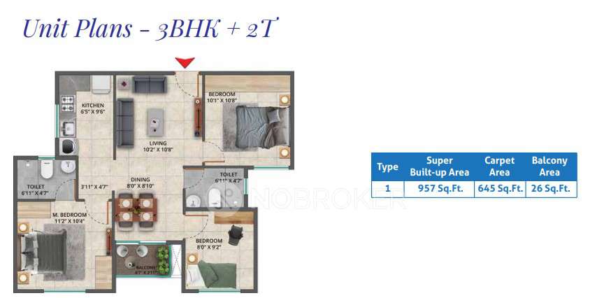 2 BHK Flat In Sattva Bliss For Sale  In  Bommenahalli   