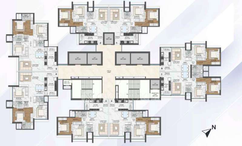 3 BHK Flat In Atul Life For Sale  In Mulund West