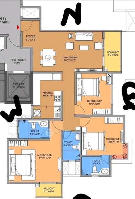 3 BHK Flat In Bollineni Zion For Sale  In Semmancheri