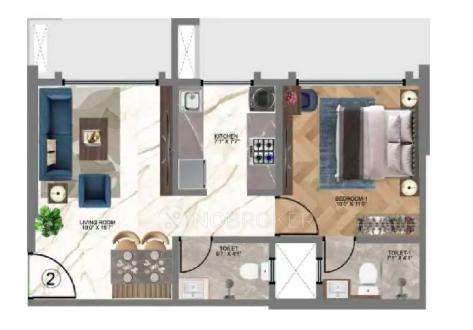 1 BHK Flat In Hs Heritage For Sale  In Mulund East