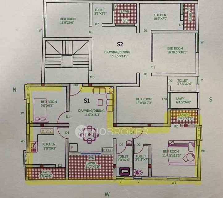 2 BHK Flat For Sale  In Vadapalani