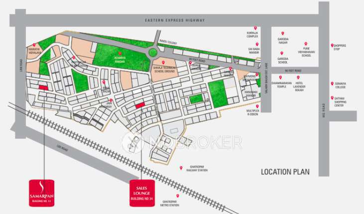 1 BHK Flat In Hs Samarpan For Sale  In Ghatkopar East