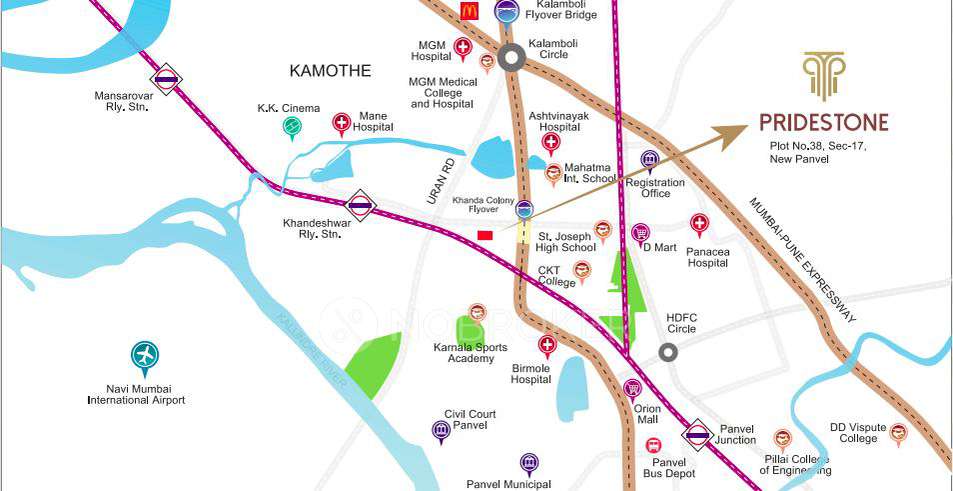 3 BHK Flat In Ch Pride Stone For Sale  In Navi Mumbai