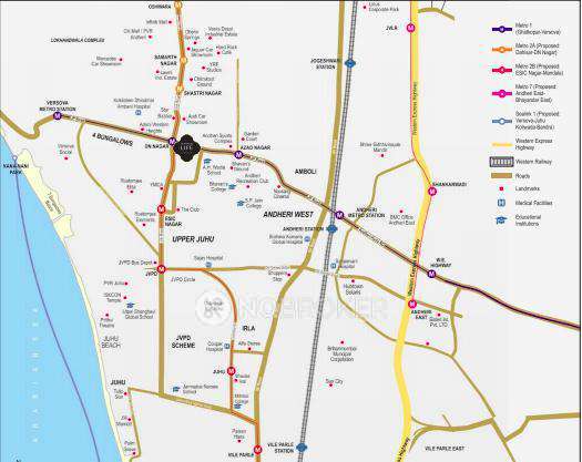 2 BHK Flat In Platinum Life For Sale  In Andheri West