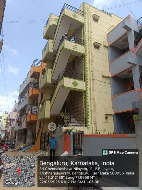 1 BHK Flat In Standalone Building  for Rent  In Krishnarajapura