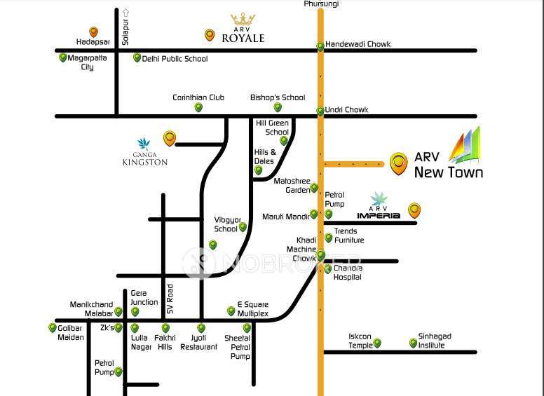 3 BHK Flat In Arv New Town For Sale  In Pisoli