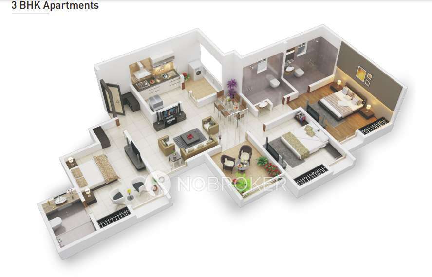 3 BHK Flat In Arv New Town For Sale  In Pisoli