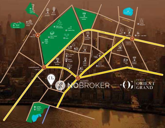 3 BHK Flat In Purva Orient Grand For Sale  In Sudhama Nagar