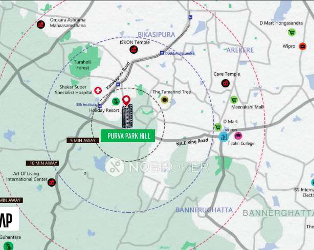 2 BHK Flat In Purva Park Hill For Sale  In Anjanapura