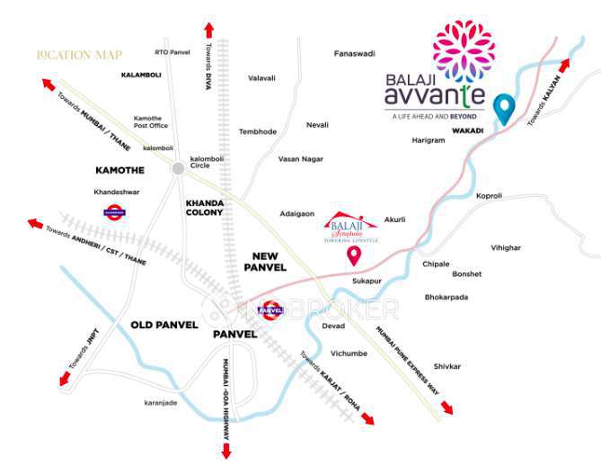 2 BHK Flat In Vishesh Balaji Avvante For Sale  In Old Panvel