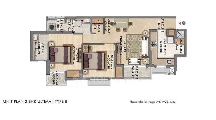2 BHK Flat In Lodha Amara For Sale  In Lodha Amara