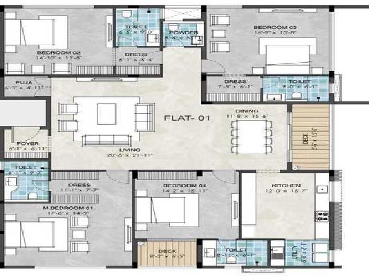 4 BHK Flat In Altis Palacio Court  For Sale  In Nungambakkam