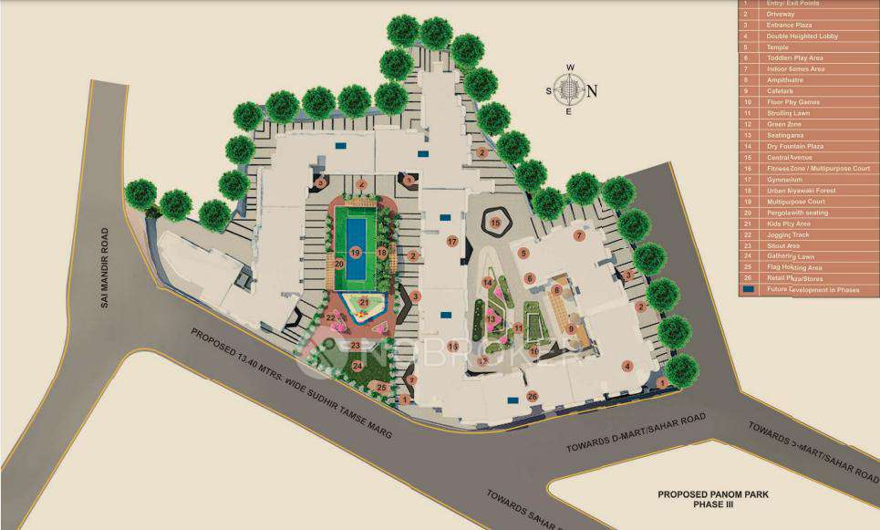 3 BHK Flat In Panom Parleshwar Aangan For Sale  In Vileparel East