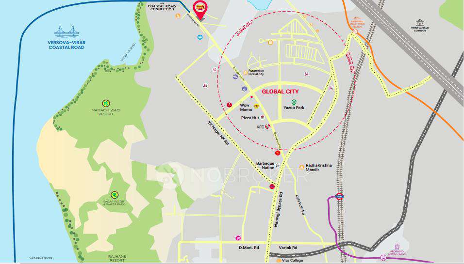 1 BHK Flat In Super Homez Harmony For Sale  In Virar West