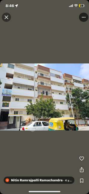 3 BHK Flat In Slv Padmasiri for Rent  In Nagarbhavi