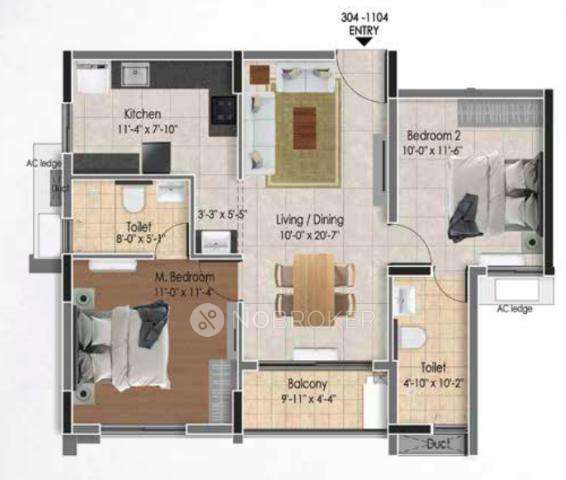 2 BHK Flat In Dra Astra For Sale  In Madhavaram