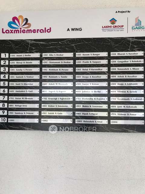 2 BHK Flat In Laxmi Emerald For Sale  In Lohegaon