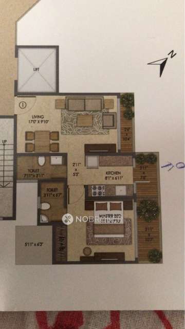 1 BHK Flat In Kakad Paradise For Sale  In Mira Road