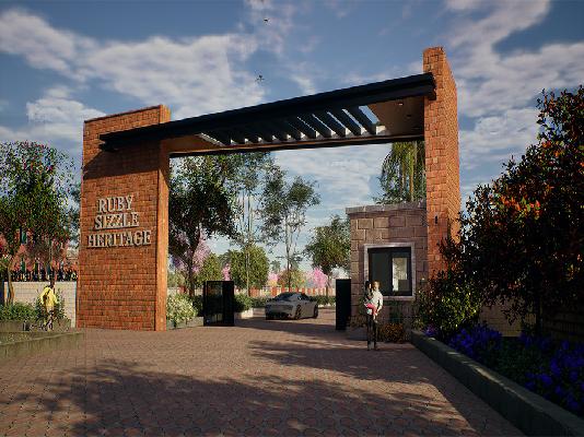 Plot For Sale  In Ruby Sizzle Heritage In Hoskote